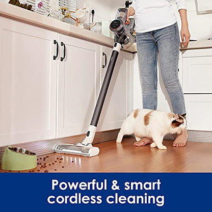 Tineco Pure ONE S11 Smart Cordless Stick Vacuum Cleaner, Strong Suction Handheld Vacuum for Hard Floors, Cars & Pet Hair, Lightweight Deep Cleaning