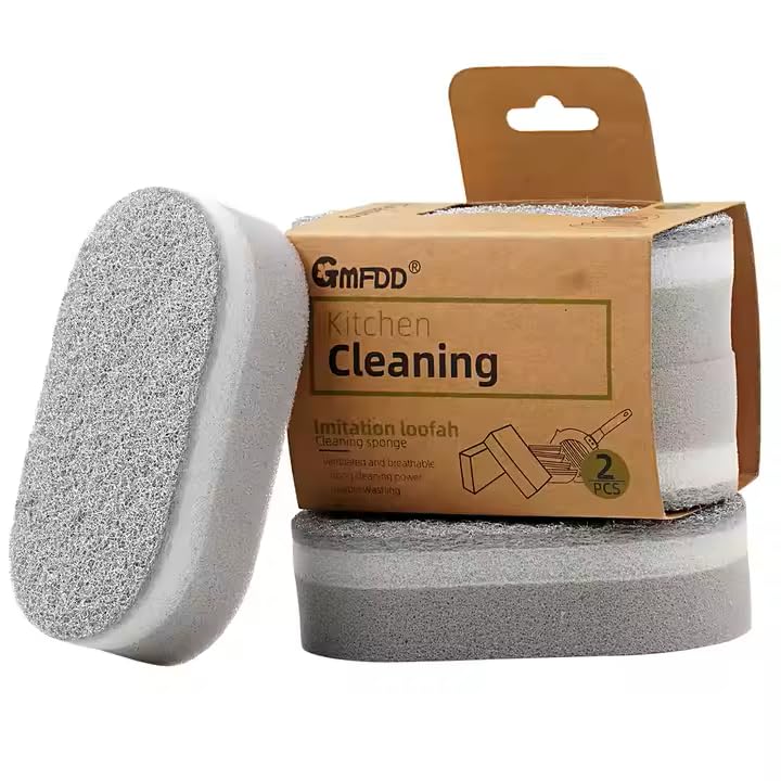 Scrubbing sponges Without Scratches-Esponjas de fregado sin arañazos - color: Gray--gris