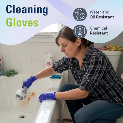 SWIFTLITE Disposable Nitrile Gloves, Food Safe, Latex-Free Powder-Free, Kitchen Rubber Gloves for Cooking and Cleaning - size: Small