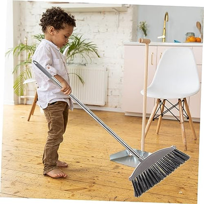 Levemolo Stainless Steel Outdoor Broom with Long Handle Floor Wiper for Home and Cleaning Compact and Easy to Store for Indoor and Outdoor Use