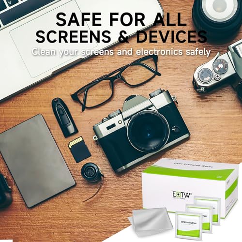 EOTW Computer Screen Wipes Individually Wrapped Pre-moistened Electronic Monitor Cleaner Cleaning for iPhone iPad Tablet PC Keyboard Laptop, Pack of 120 - size: 1 Count (Pack of 120)