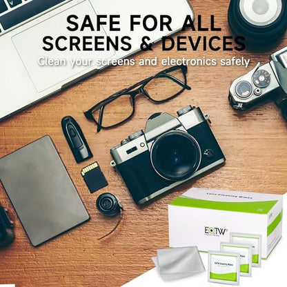 EOTW Computer Screen Wipes Individually Wrapped Pre-moistened Electronic Monitor Cleaner Cleaning for iPhone iPad Tablet PC Keyboard Laptop, Pack of 120 - size: 1 Count (Pack of 120)