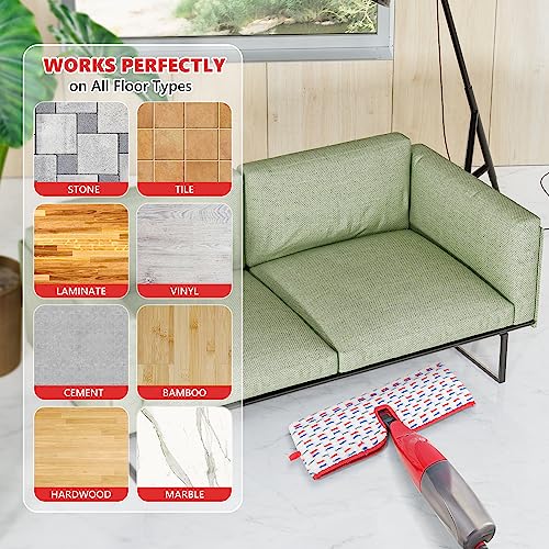 Microfiber Mop Pads Compatible with O-Cedar Promist MAX Spray Mop, Reusable Mop Refills Pads Mop Heads Replacement Thicken Microfiber Pads Wet Dry Pads Dual-Sides Use for Floor Cleaning(3 Pack) - size: 3 PACK