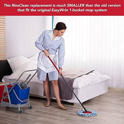 4.5inch Mop Replacement Base Part for O-Ceda RinseClean Spin Mop, Mop Head Cover, Plastic Mop Base Case Disc (Small mop Base) - color: Rinseclean Base