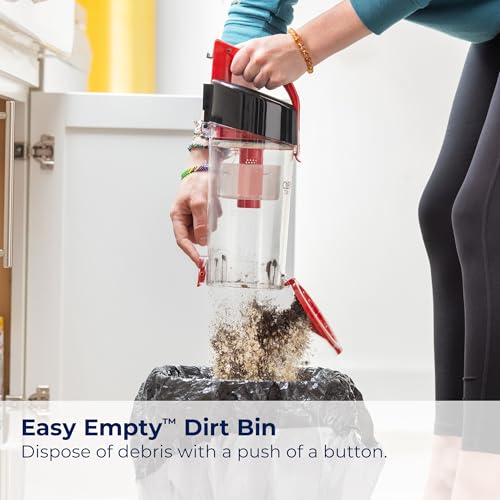 Bissell CleanView Compact Upright Vacuum, Lightweight Design for Apartments & Dorms, Powerful Suction with Removable Extension Wand & Scatter-Free Technology, 3508 - style: CleanView Compact