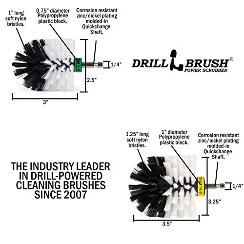 Car Cleaning Supplies - Truck Detail Brush - Wheel Brushes - Car Tire Cleaner - Truck Toolbox Scrubber - Windshield Glass Cleaner Brush - Home Leather Cleaning Tool - Carpet and Upholstery Scrubbing - color: White
