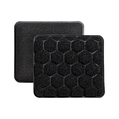 HIC Kitchen Sudz-Power Scratch-Free Scrubber Sponges, Long Lasting Polyurethane, BPA Free, Rectangular, Set of 2 - style: Rectangular, Set/2
