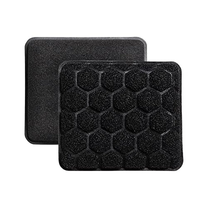 HIC Kitchen Sudz-Power Scratch-Free Scrubber Sponges, Long Lasting Polyurethane, BPA Free, Rectangular, Set of 2 - style: Rectangular, Set/2