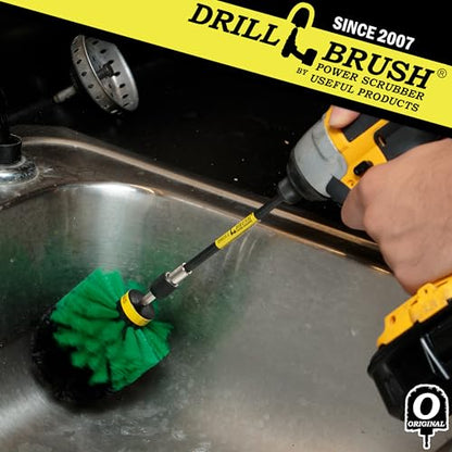 Kitchen Scrubbing Accessories - Kitchen Cleaning Supplies - Cast Iron Skillet Brush - Pots and Pans Cleaning Tools - Countertop Cleaning Tools - Cutting Board - Stovetop Scrubber - Oven Brush - Sink - color: Green