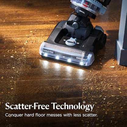 Bissell CleanView Max Tangle-Free Rewind Pet Hair Vacuum with LED Headlights, Tangle-Free Brush Roll, Automatic Cord Rewind, Included pet Tools, 4073L - style: CleanView Max Tangle-Free Rewind