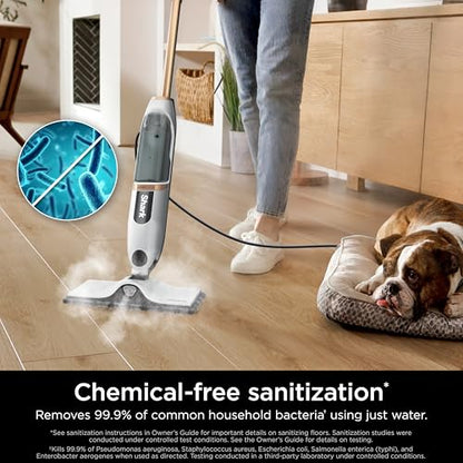 Shark SteamSpot Steam Mop with Steam Blaster Technology, 3 Steam Modes, 2 Washable Pads, XL Removable Water Tank, Lightweight, Steam Cleaner for sealed Hard Floors, Hardwood, Tile, Laminate, S2001 - style: Steam Blast Premium