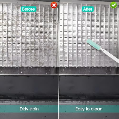 10Pcs Ice Maker Cleaning Brush Kit- 8 Pcs Crevice Cleaning Brush and 2 Pcs Drain Pipe Brushes Small Cleaning Tools for Tight Spaces Corner