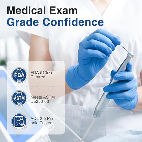 Schneider Medical Vinyl Synthetic Exam Gloves, 4 Mil, Latex-Free Disposable Gloves for Cooking, Cleaning, and Food Prep - size: X-Large