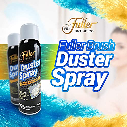 Fuller Brush Duster Spray -15.5 oz Multi Surface Dust Removing Sprayer - Safe Household Cleaning for Floors, Furniture, Blinds & Car Interiors (Pack of 6) - size: 6 Pack