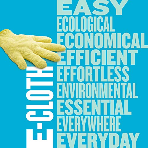 E-Cloth High Performance Dusting Glove - Reusable Microfiber Dusting Glove for House Cleaning, Washable Mitt for Dust, Pet Fur, Furniture, Blinds, Wood, Kitchens, & Household Surfaces - 1 Pack - size: Old Version