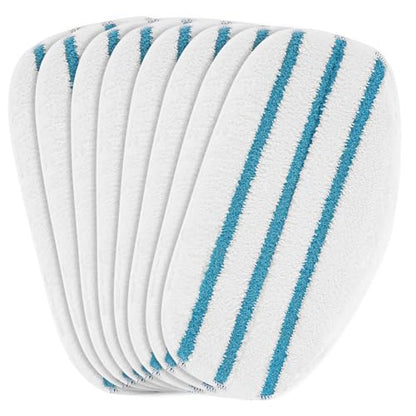 LINNIW 8 Pack Replacement Steam Mop Pads Compatible for PurSteam ThermaPro 10-in-1 - size: Pack of 8