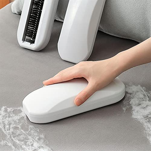 Manual Rolling Static Brush Dust Sucker Plastic Bedside Table Crumb Sweeper Pet Hair Fluff Cleaner Sticky Picker Lint Roller Clothes Sweeping Cleaning for Cloths Pets Hair Removal