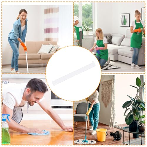 Flex Edge Broom, Silicone Floor, 50 Inch Retractable, Elastic Hair Colwith Grip, Rubber Cleaning Tool, Home Squeegee Broom with Streamlined, Room Care Gear for Kitchen - size: Adhesive strip