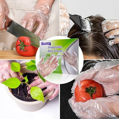 Disposable Plastic Gloves Food Handling Service Gloves Disposable For Cooking - style: 200pcs