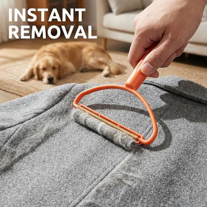 Pet Hair Remover for Laundry, Portable Double Sided Fabric Shaver and Lint Remover, Manual Dog Hair Removal Tool Sweater Shaver Clothing Depiller for Rugs Furniture and Woolen Coats