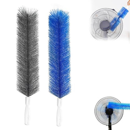2PCS Bendable Microfiber Head,Reusable Dust Remover, Fan Cleaning Brush Duster, for Electric and Blind, Reusable Microfiber Dust Collector, Non-disassembly Cleaning
