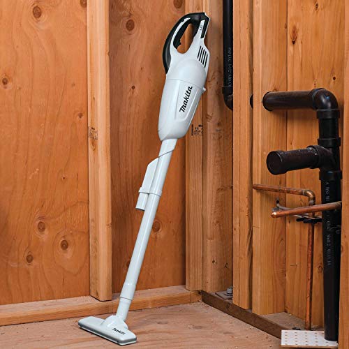 Makita XLC02ZW 18V LXT Lithium-Ion Compact Cordless Vacuum, Tool Only, White - style: Bare Tool
