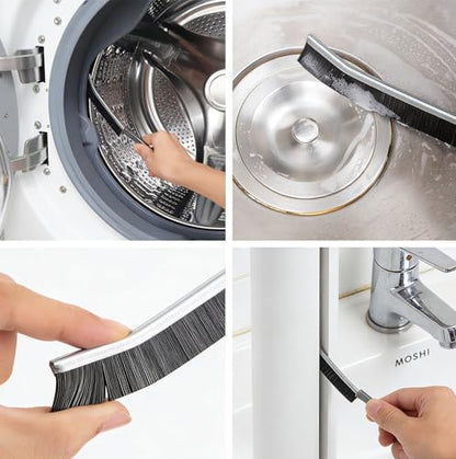 5Pcs Dryer Vent Cleaner Kit Dryer lint Brush Dryer Cleaning Brush Vent Cleaner, Drain Snake, pet Hair Remover Tool for Laundry Drains (30inch)