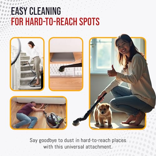 MP Maresh Products Household Cleaning Vacuum Brush Attachment - Horse Hair Vacuum Cleaner Accessories, Soft, Dust Floor Brush, Compatible with Shop Vac 1-1/4" Vacuum Cleaners for Hard Surfaces - Black - size: Vacuum Brush