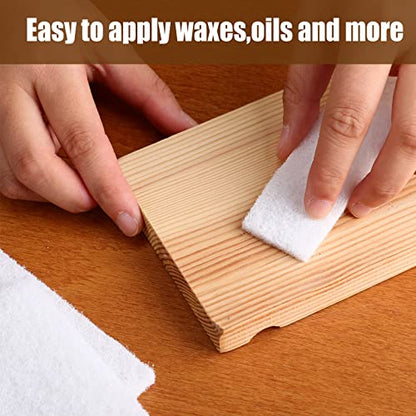 20 Pieces White Scrubbing Pad Non Scratch Scouring Pads Non Woven Scouring Sponge Multipurpose Abrasive Multi Surface Scrubber for Cleaning Polishing Home(5 x 7 Inch) - size: 5 x 7 Inch