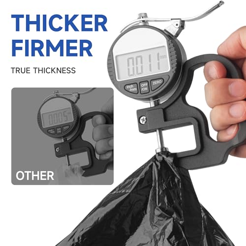 Small Trash Bags with Handles - Ocean Plastic Upcycling - Plastic Garbage Bags, Can Bin & Waste Basket Liner for Kitchen, Bathroom, Office and Pets,2.6 Gallon 200 Count Black - color: 2.6Gal Black, size: 1 DISPENSER BOX