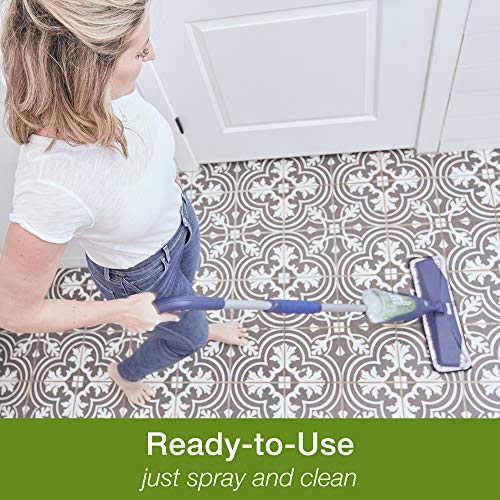 Bona Multi-Surface Hard Floor Cleaner Spray Mop Cartridge-34 fl oz - Unscented-Refillable - Residue-Free Floor Cleaning Solution Spray Mops - Stone, Tile, Laminate, & Vinyl Floors (Pack of 2) - size: 34 fl oz (Pack of 2)