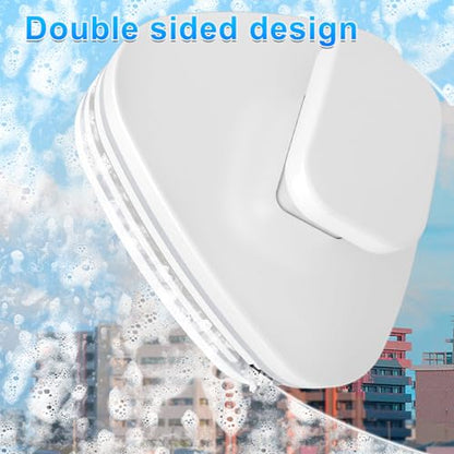 Double Sided Magnetic Window Cleaner, Outside Magnetic Window Cleaner, Double Sided Window Brush Glass Wiper Cleaning Tools, Outside Glass Wiper for Window Cleaning (15-26) - size: 15-26