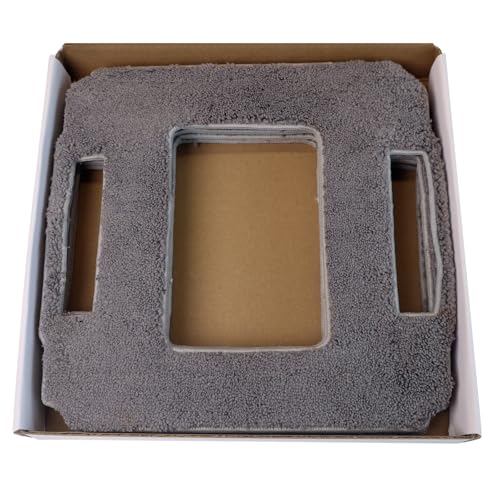 HUTT A1 Original Cleaning Pad for Window Cleaning Robot - Cloth, and Rags - 4 Pieces in One Box - color: Gray