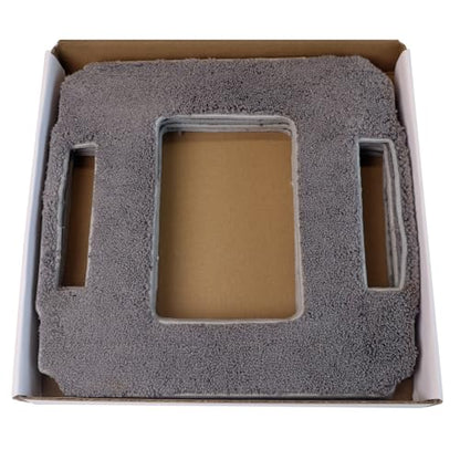 HUTT A1 Original Cleaning Pad for Window Cleaning Robot - Cloth, and Rags - 4 Pieces in One Box - color: Gray