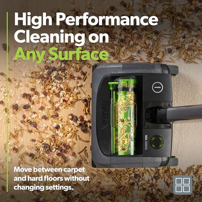 Gtech AirRAM MK2 Cordless Vacuum Cleaner with Powered Brush Head - Perfect for Carpet and Hardwood Floors - Rechargeable 22v Li-ion Battery - Lightweight (7 lbs.) - style: AirRAM2 - Cordless Upright