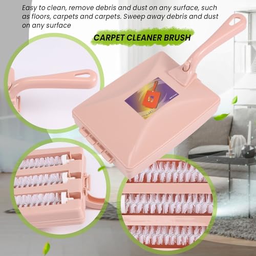 Carpet Cleaner Brush Sweeper Dirt Handheld Sofa Bed Pet Hair Debris Dirt Fur Roller Brush Household Cleaning Tool