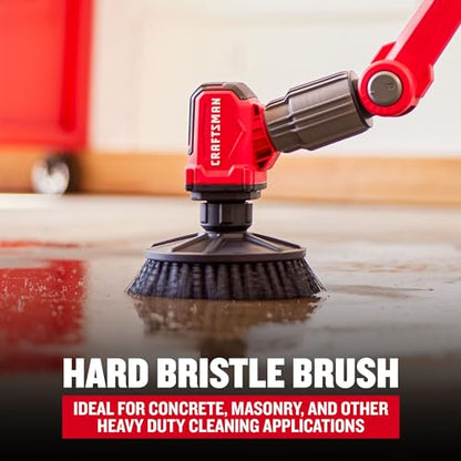 CRAFTSMAN Power Scrubber Bristle Brush Set for V20 Cordless 2-in-1 Power Scrubber (CMCPSMHB) - style: 3 Scrubber Bristle Brushes Set