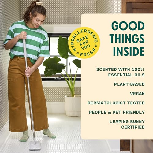 Aunt Fannie's Ultra Concentrated Floor Cleaner Vinegar Wash, Multi-Surface Solution For Mopping, Makes 16 Gallons, Bright Lemon Scent, 32 oz. (Pack of 3) - size: 32 Fl Oz (Pack of 3)
