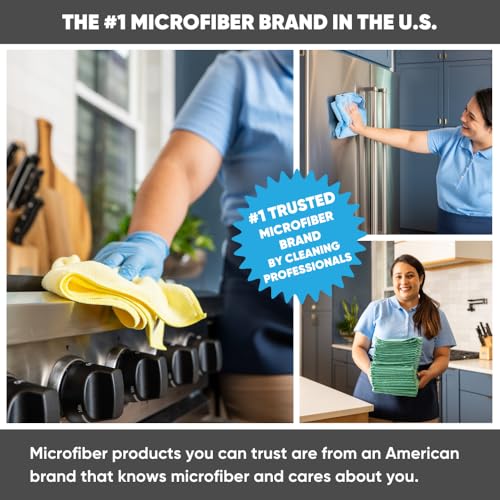 TowelNest Microfiber Cloth Dispenser | 15 Reusable Cloths (Slate Blue) | Eco-Friendly Paper Towel Alternative | Absorbent & Washable | Wall/Cabinet Mount (3M Adhesive & Screws Included) - color: Blue, size: Dispenser + 15 Cloths