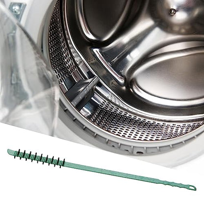 Dryer Vent Cleaner Brush Nylon Double Side Brush Long Flexible Refrigerator Coil Brush for Household Cleaning (Green) - color: Green