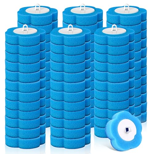 Toilet Bowl Wand Refills - 60 Count Disposable Replacement Brush Heads, Household Bowl Cleaners Refill Pads, Toilet Sponge Brush Scrubbers Cleaning Supplies for Home Washing Bathroom Bathtub - style: 60 Count Refills