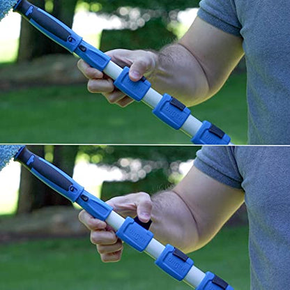 Unger Professional Connect & Clean 3’-6’ Aluminum Telescopic Extension Pole with Locking Cone & Quick-Flip Clamp – Compatible with Cleaning Tool Attachments, Window Cleaning & Dusting Tool (Pack of 2) - size: 3 - 6 Foot (Pack of 2)