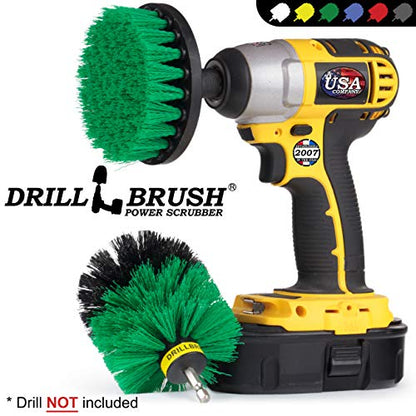 Household Kitchen Cleaners - Kitchen Cleaning Supplies - Cast Iron Skillet Scrubber - Pots and Pans Scrub Brush - Stovetop Cleaner - Oven Rack Shiner - Sink Scrubbing Brush Kit - Table Cleaning Tool - color: Green
