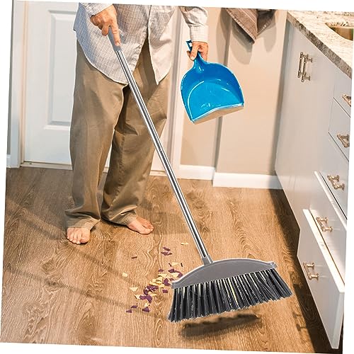 Levemolo Stainless Steel Outdoor Broom with Long Handle Floor Wiper for Home and Cleaning Compact and Easy to Store for Indoor and Outdoor Use