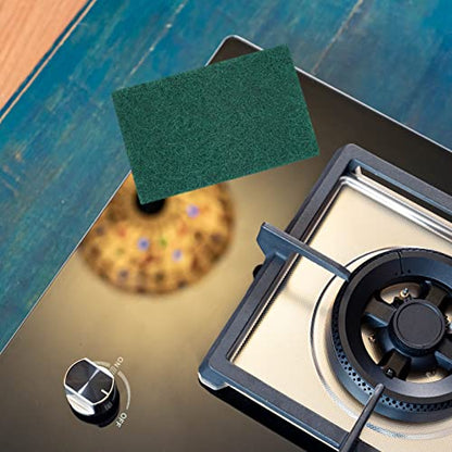Heavy Duty Scrub Sponge, Scratch Free Dual-Sided Dishwashing Sponge, Scouring Pad for Kitchen, Sink, Dish, Bathtub, Wall, 20 PCS
