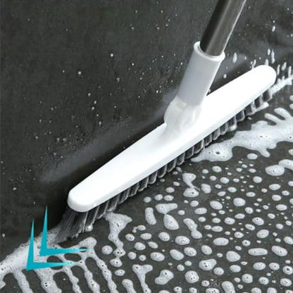 Aramox Long Handle Crevice Brush, Thoroughly Floors and Tile Grout, Effectively Remove, Easy to Hard to Corners and Drains, with Sturdy Plastic, for Bathrooms Kitchens and Toilets (White 120cm) - size: White 120cm