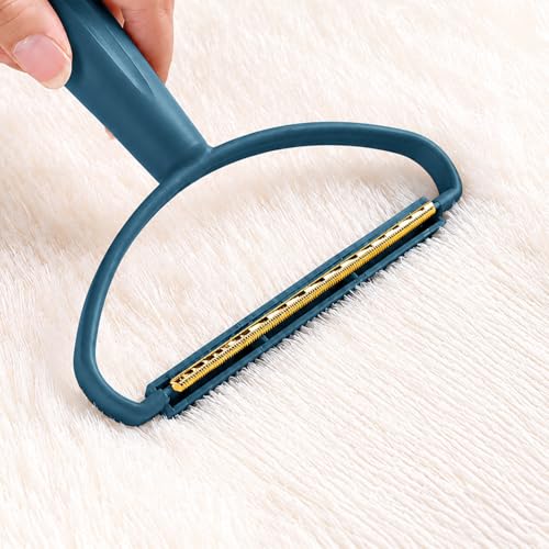 5pcs Pet Hair Brush Double Sided Fabric Scraper Year Round Tool