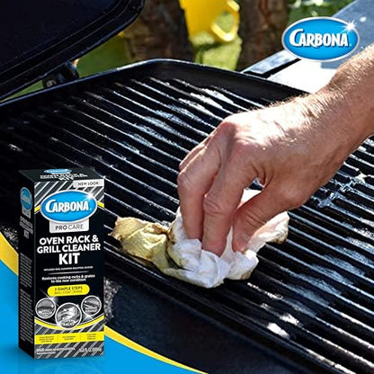 Carbona Oven Rack & Grill Cleaner | Eliminates Thick Grease & Build-Up | Griddle & BBQ Cleaning Solution | 16.8 Fl Oz, 2 Pack - size: 16.8 Fl Oz (Pack of 2)
