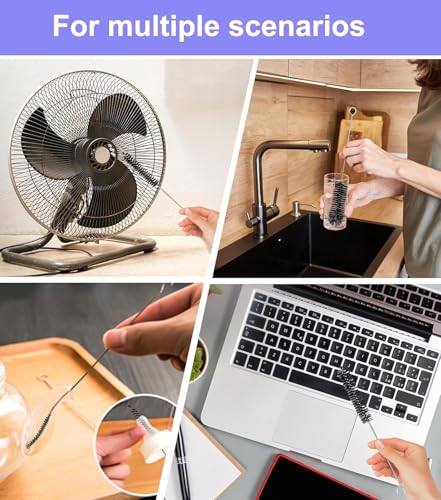 Crevice Cleaning Brush,Hard-Bristle Thin Gap Cleaning Brush Grout Cleaner Brush Magic Brush Cleaner Small Spaces Cleaning Tool for Home Bathroom, Shower, Tile, Kitchen, Window Groove