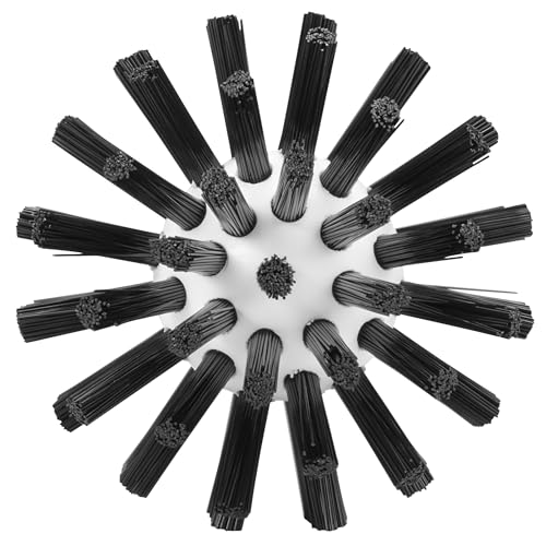 Vikan 5380639 Pipe Cleaning Brush, 2.5", Stiff, Black